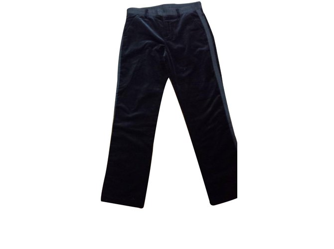 Dolce & Gabbana Pants Black Cotton  ref.12147