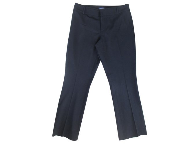 Ralph Lauren calça, leggings Preto Lã  ref.12167