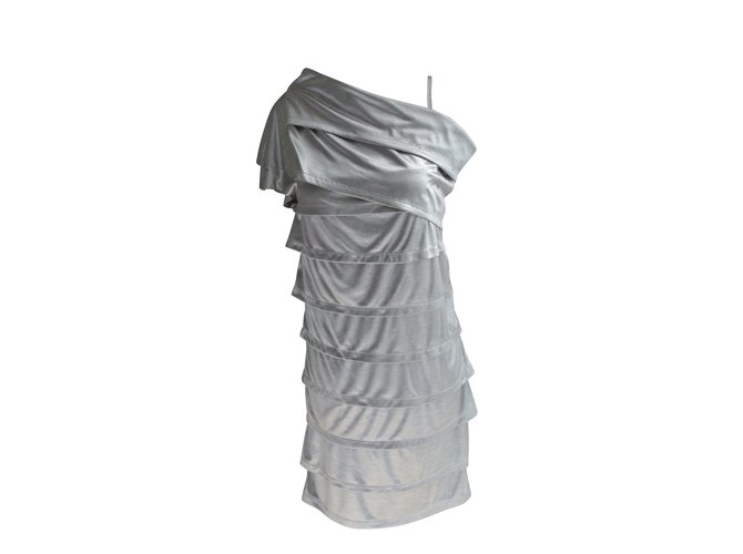Fendi Dresses Silvery Polyamide  ref.12191