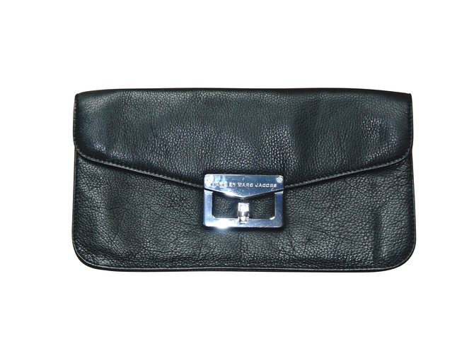 Marc by Marc Jacobs Clutch bags Black Leather  ref.12193