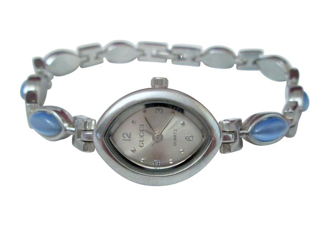 Gucci Relógios finos Azul Aço  ref.12196