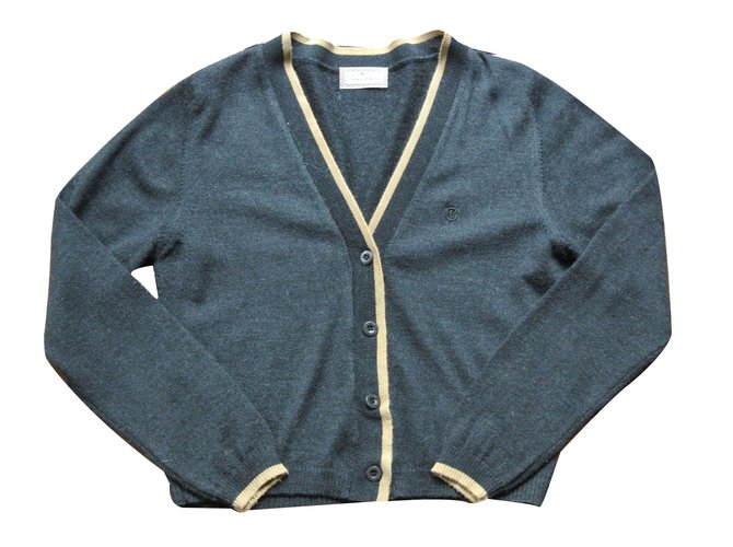 Burberry Knitwear Grey Wool  ref.12336