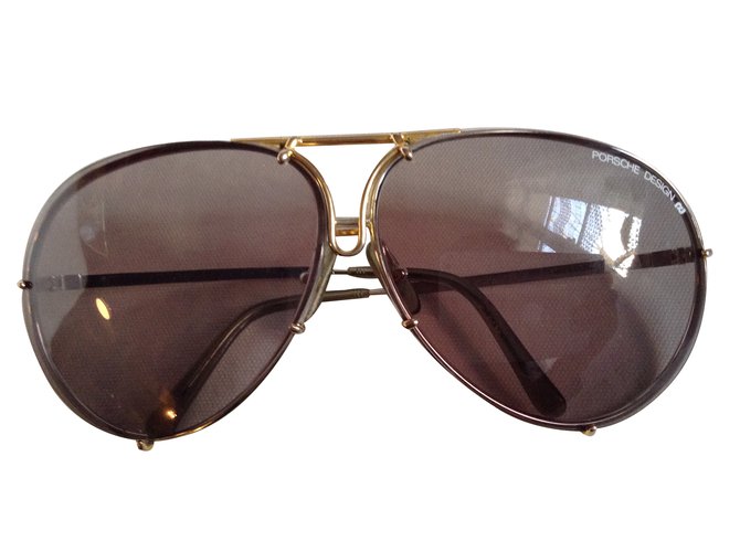 Carrera Oculos escuros Dourado Metal  ref.12384