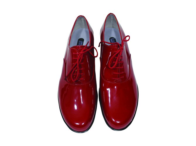 Autre Marque Lace ups Red Patent leather  ref.12390