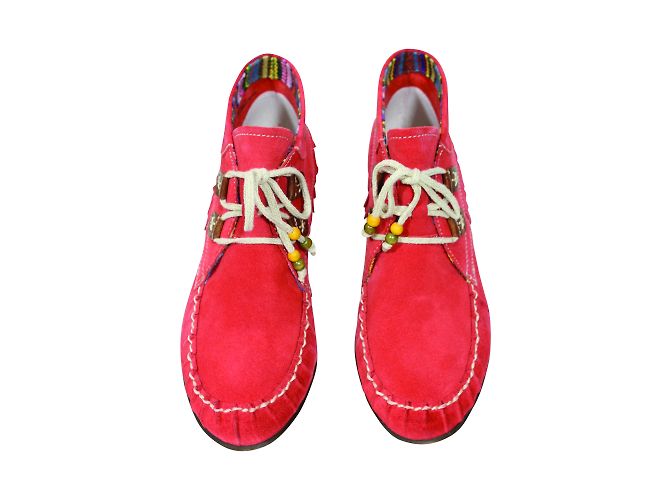Autre Marque Bottines Tamaris en daim corail taille 40