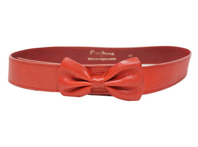 Pepe Jeans Belts Red Leather  ref.12412