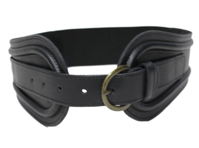 Comptoir Des Cotonniers Belts Black Leather  ref.12415