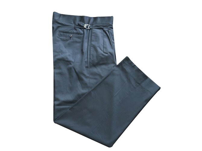 Gucci Pants, leggings Black Cotton  ref.12546