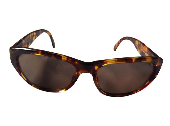 Yves Saint Laurent Gafas de sol Caramelo Plástico  ref.12626