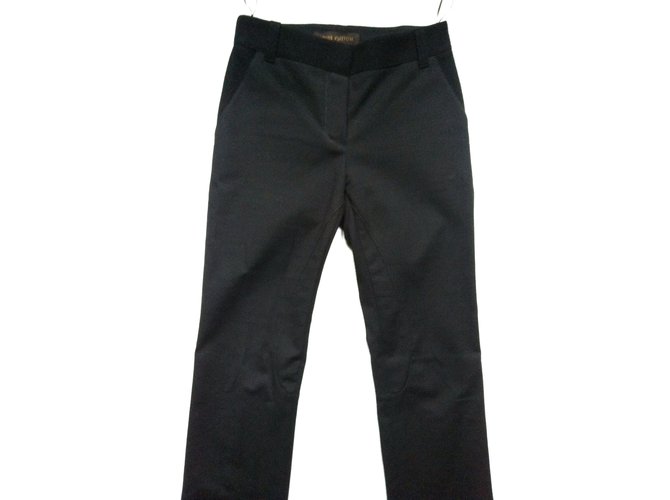 Louis Vuitton calça, leggings Preto  ref.12631