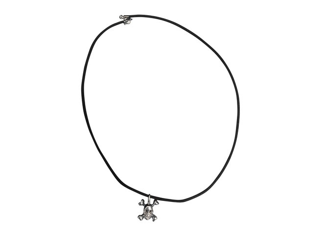 Dior Necklaces Black White gold  ref.12634
