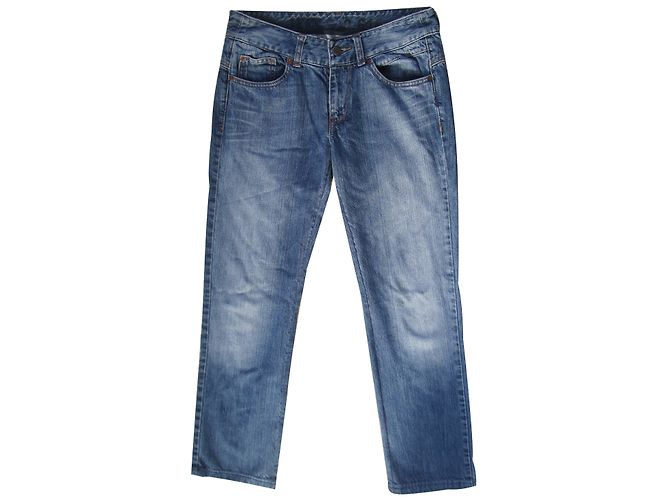Ikks Regular Jeans Blau Baumwolle Größe 27