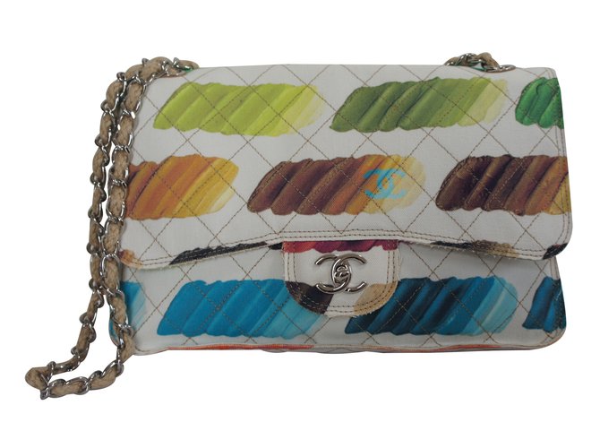 Chanel Handbags Multiple colors Cloth ref.12703 - Joli Closet