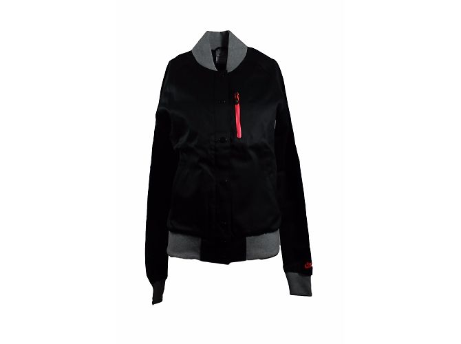 Giacca Nike Nera in Cotone M Nero
