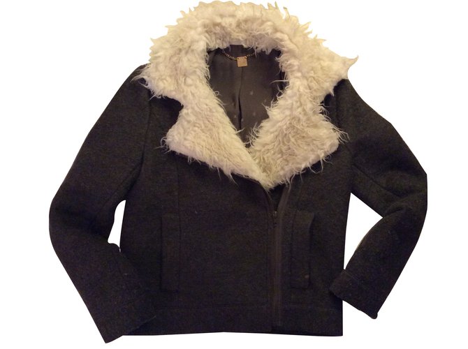 Ikks Coats, Outerwear Khaki Polyamide  ref.12751