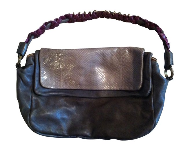 Chloé Handbags Grey Leather  ref.12752
