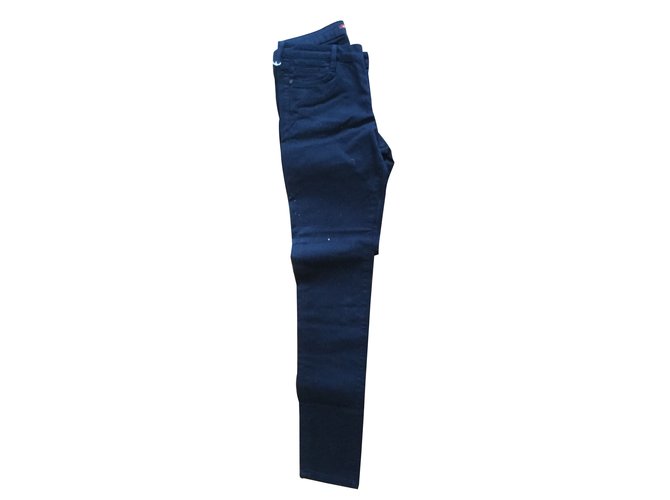 Comptoir Des Cotonniers Jeans Azul Algodão  ref.12780