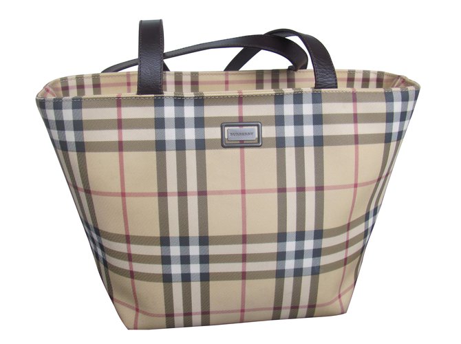 Burberry Handbags Leather  ref.12781