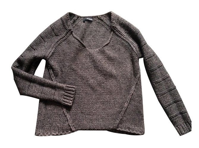 The Kooples Knitwear Grey Wool  ref.12809