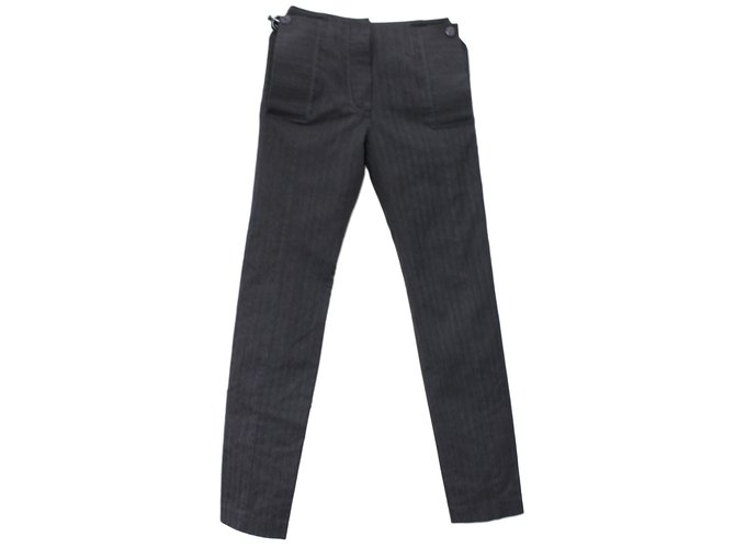 Kenzo Pants, leggings Grey Wool  ref.12837