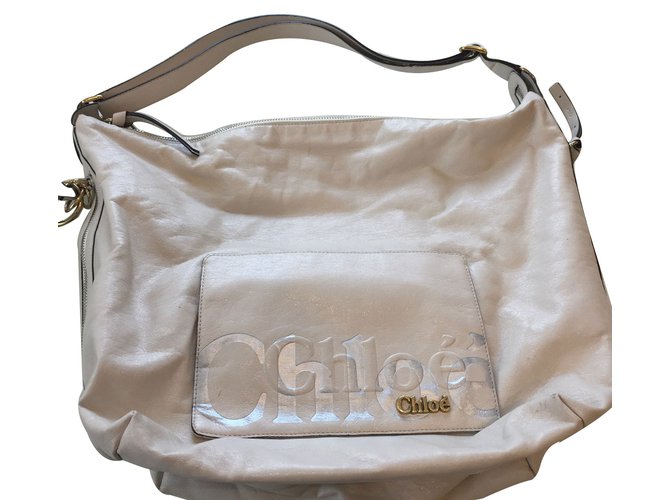Chloé Handbags Beige Leather  ref.13022