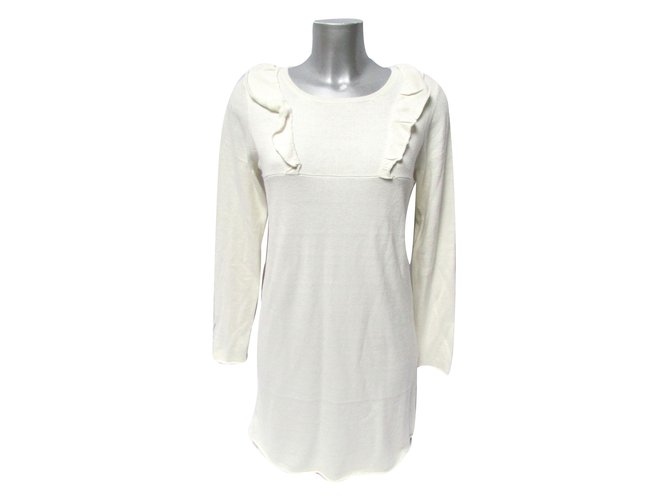 Bel Air Dresses Cream Cotton  ref.13063