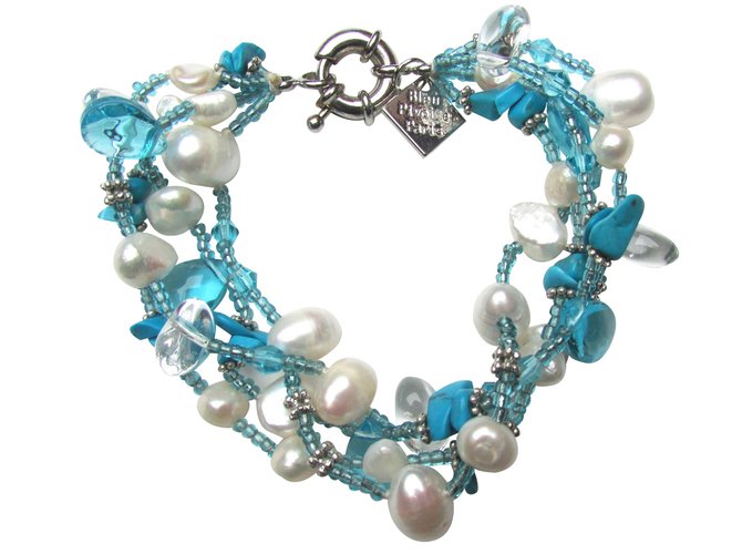Autre Marque Bracelets Blue  ref.13086