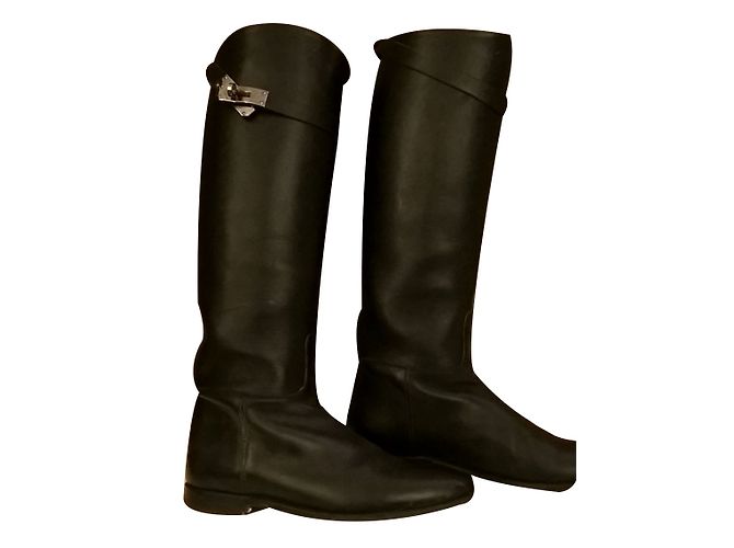 Hermès Boots Black