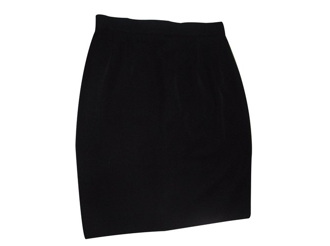 Givenchy Skirts Black Cotton  ref.13164