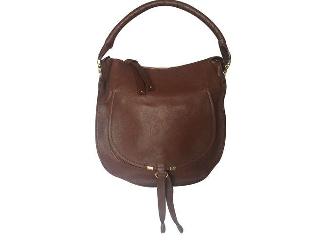 Chloé Handbags Brown Leather  ref.13241