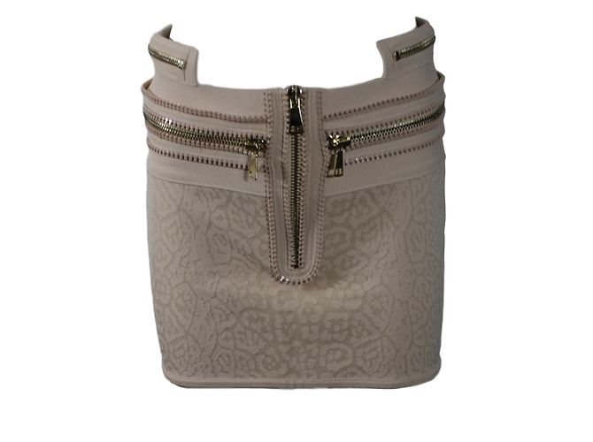Falda asimétrica rosa Givenchy 