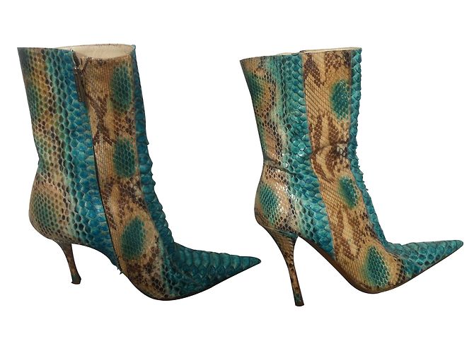 Gianmarco Lorenzi Boots python