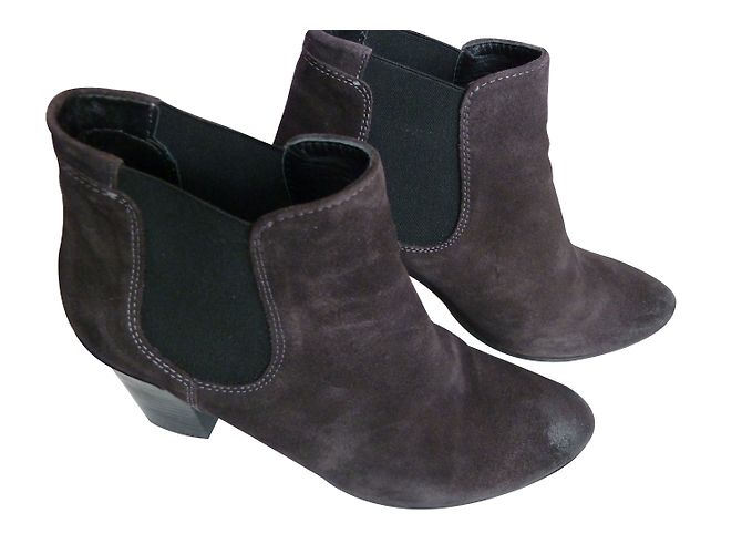 Jhay Botas de tornozelo Cinza