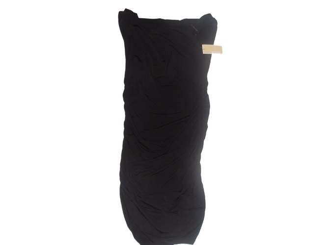 Michael Kors Dresses Black Polyester  ref.13633