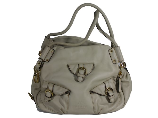 Autre Marque Kesslord Ledertasche Beige