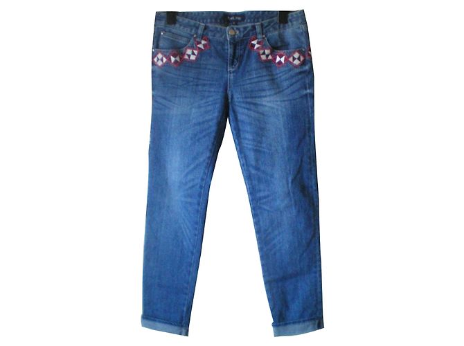 April May Jeans Blu