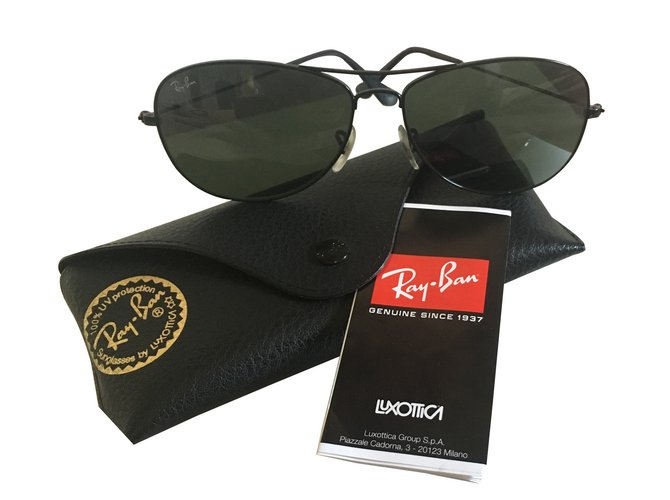 Ray-Ban Gafas de sol Negro Plástico  ref.13849
