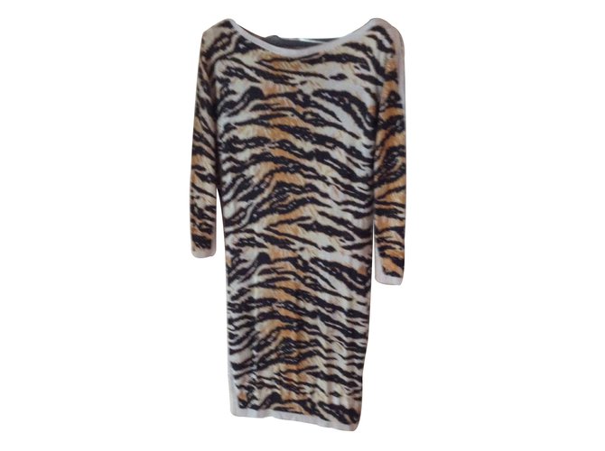 Dolce & Gabbana Dresses Leopard print Elastane  ref.13891
