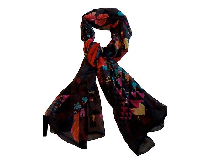 Sciarpa Kenzo con motivi floreali Multicolore