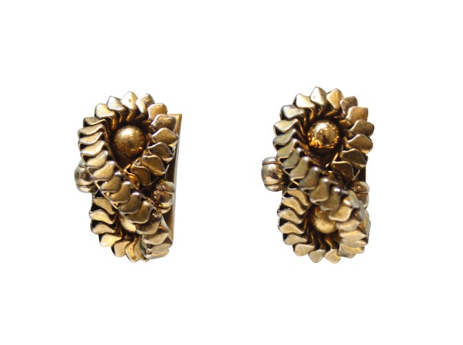 Autre Marque Earrings Golden Metal  ref.13963
