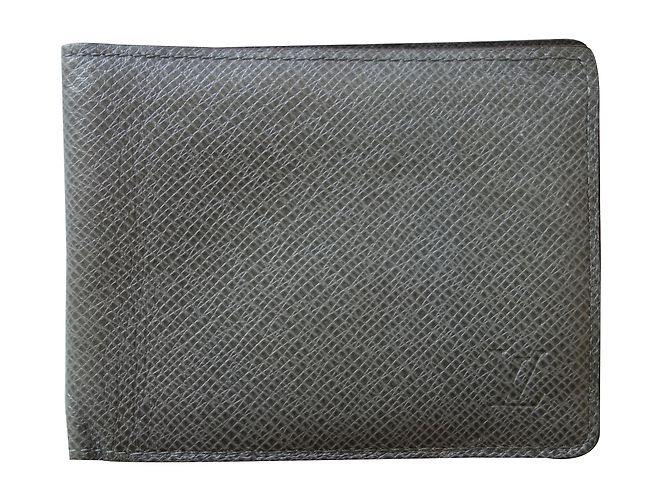 Louis Vuitton Geldbörsen Kleines Zubehör Grau