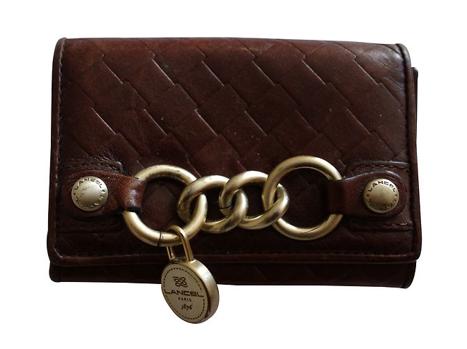 Lancel Purses, wallets, cases Brown