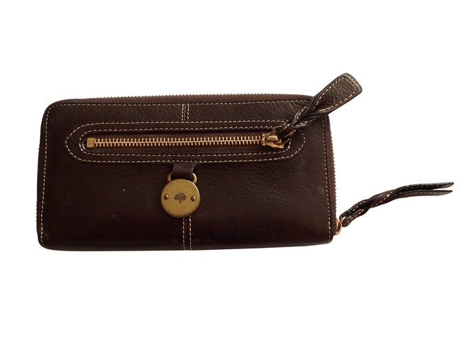 Mulberry Wallets Brown Leather  ref.14114