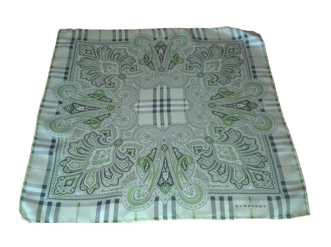 Burberry sciarpe Sabbia Seta