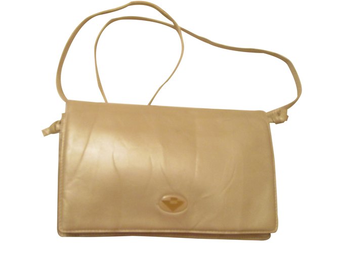 Bottega Veneta Handbags Golden Leather  ref.14283