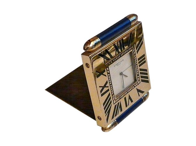 Cartier Relógios de quartzo Dourado Metal  ref.14361