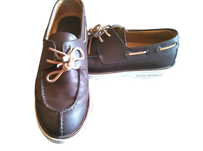 Louis Vuitton Flats Brown