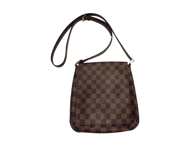 Louis Vuitton Handbags Ebony Cloth  ref.14470