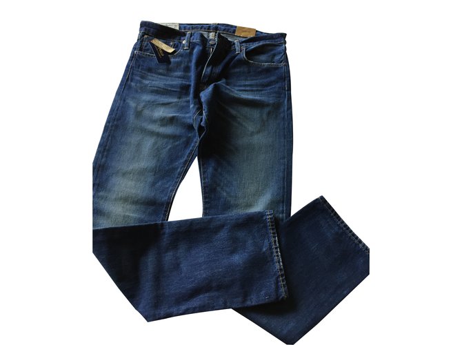 Polo Ralph Lauren Jeans Azul Algodão  ref.14479