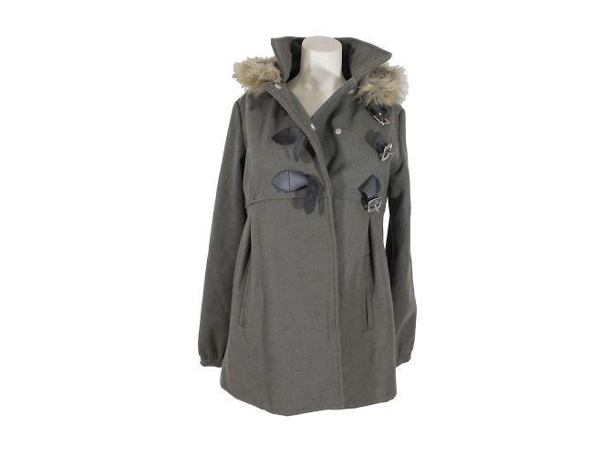 Autre Marque Abrigo duffle coat Bizzbee caqui de lana